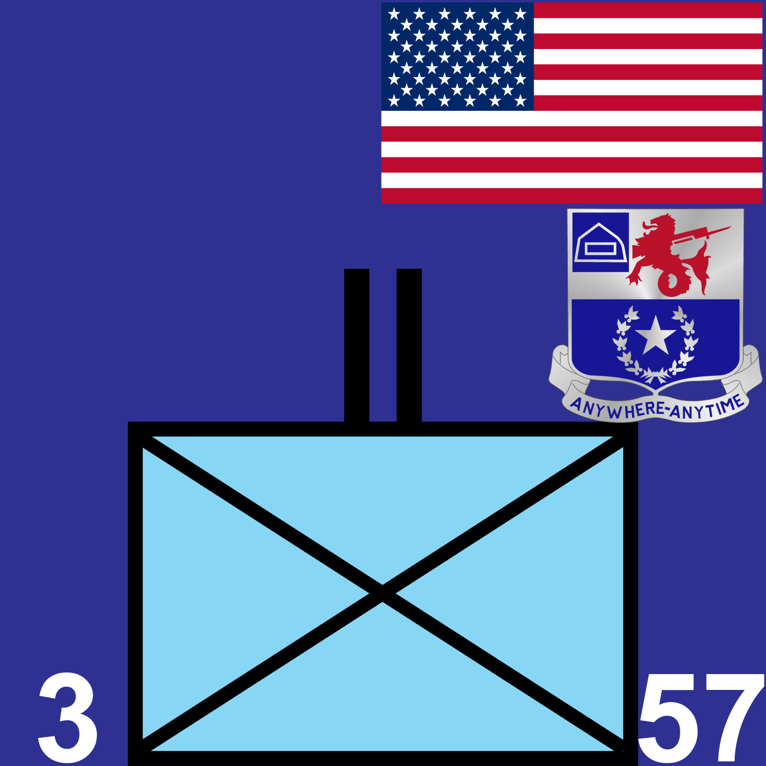 3d Battalion, 57th Infantry Regiment icon